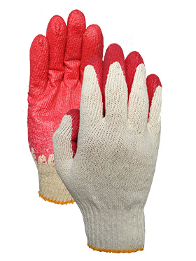 Cotton with Natural Latex Glove