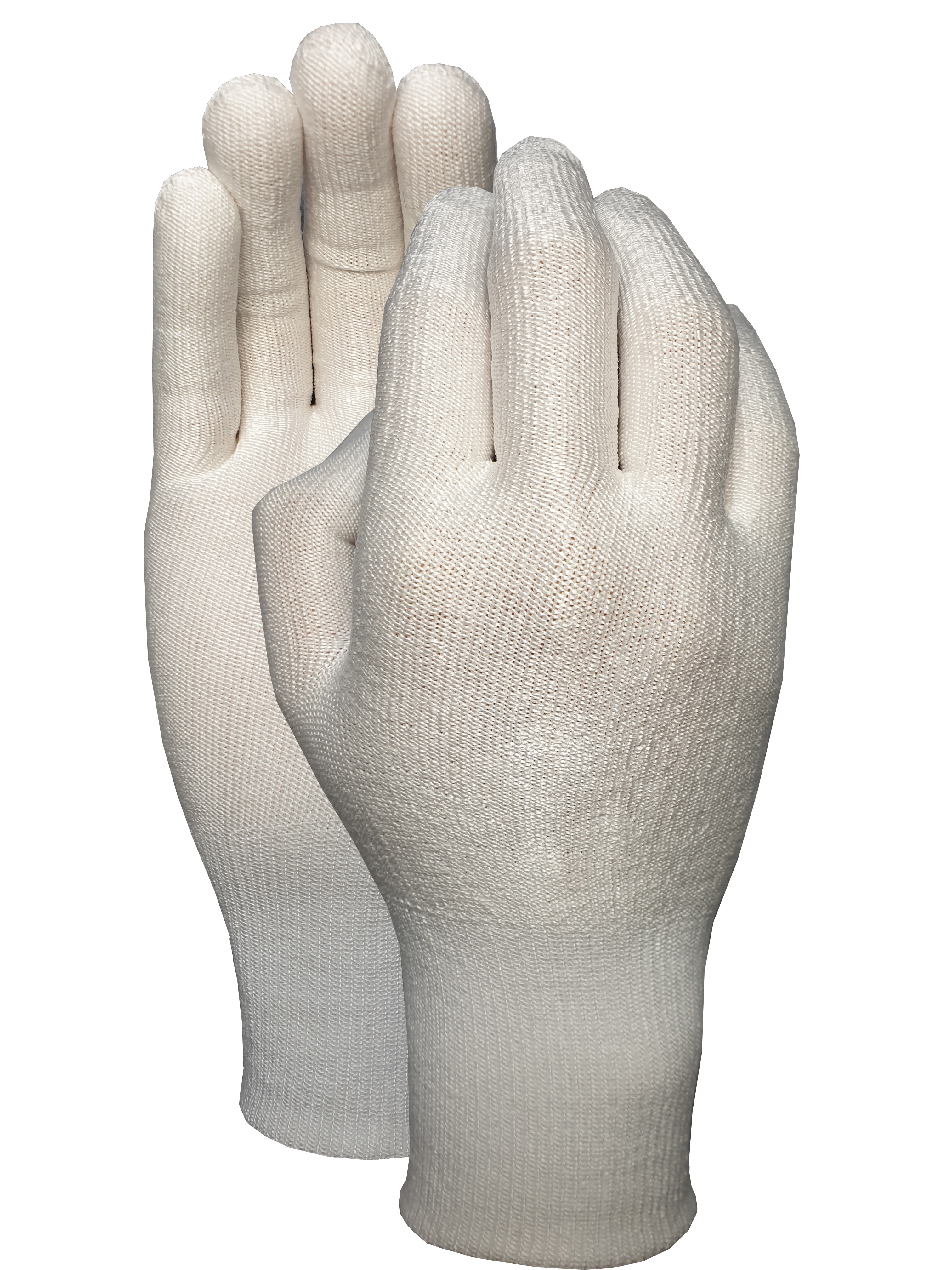 CUT 3 white speckled glove(No coating)