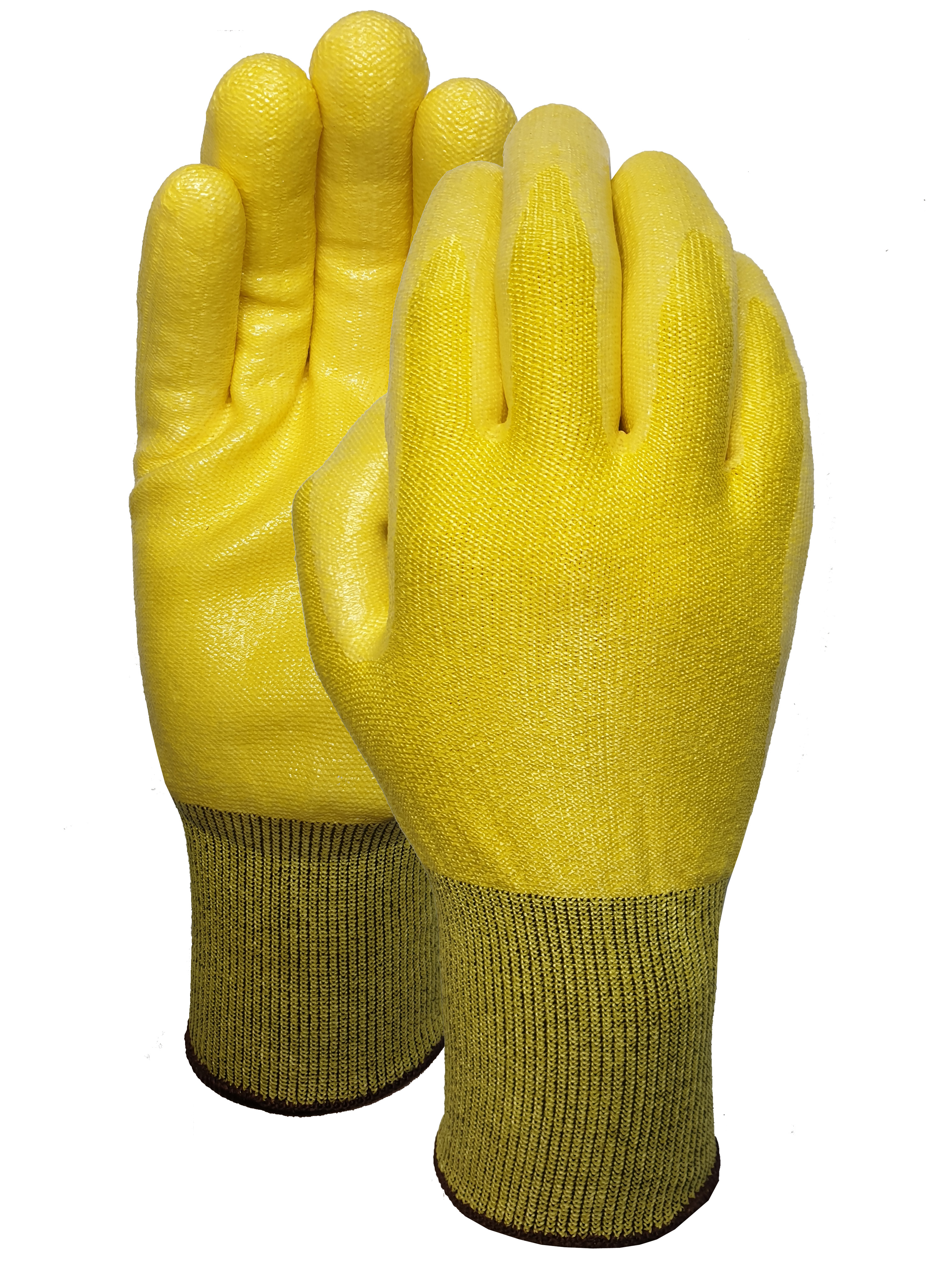 CUT 3 Yellow HPPE with Nitrile foam glove
