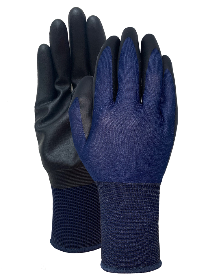 18G Nylon with Nitrile foam palm Glove